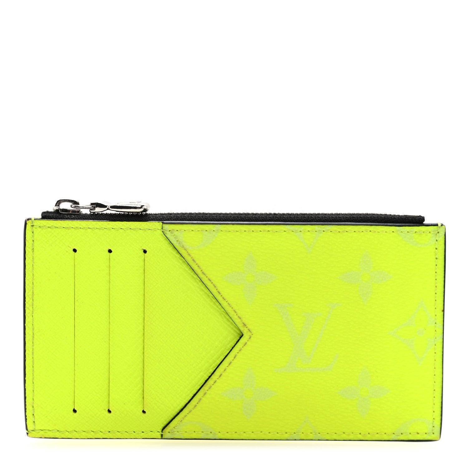 Louis Vuitton Taigarama Coin Card Holder Yellow 1 of 6