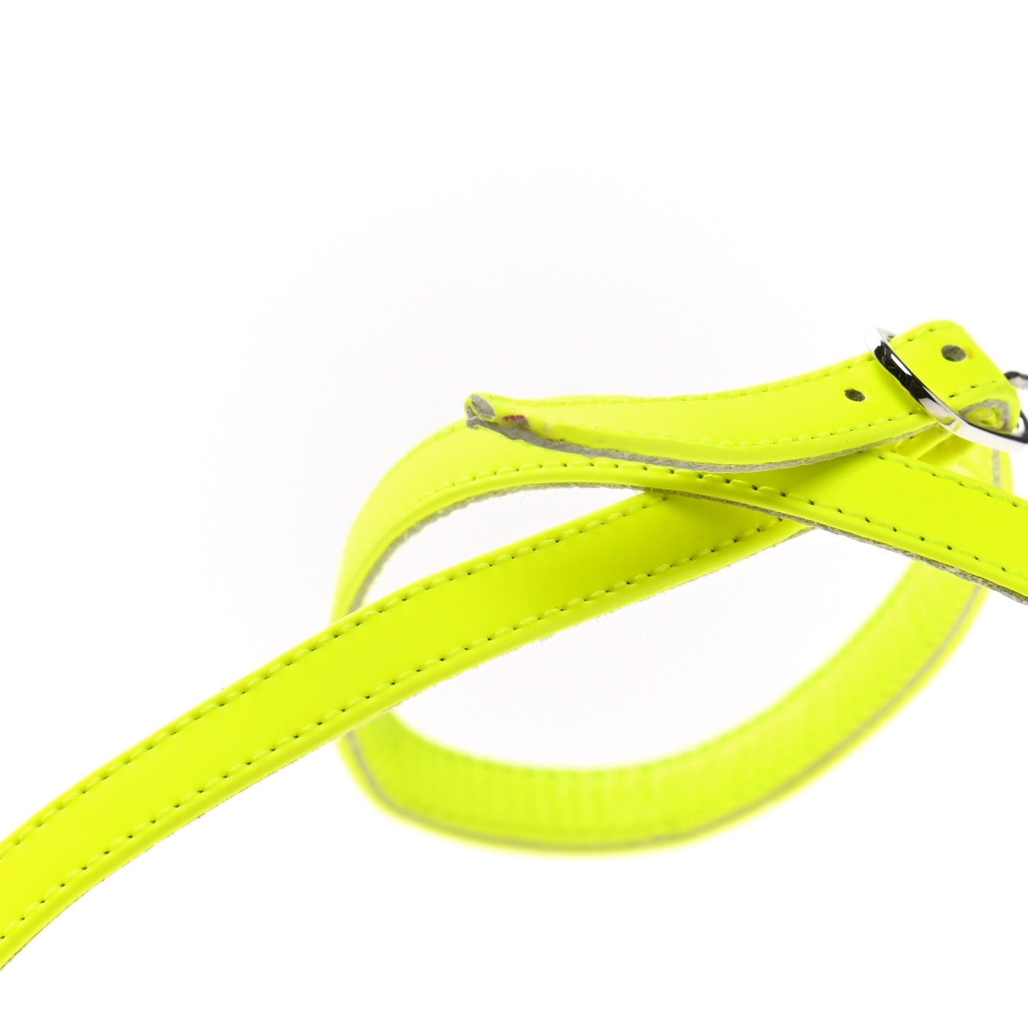 Christian Louboutin PVC Fluo Mat Spikaqueen 100 Pumps 38.5 Version Yellow Fluo 8 of 10