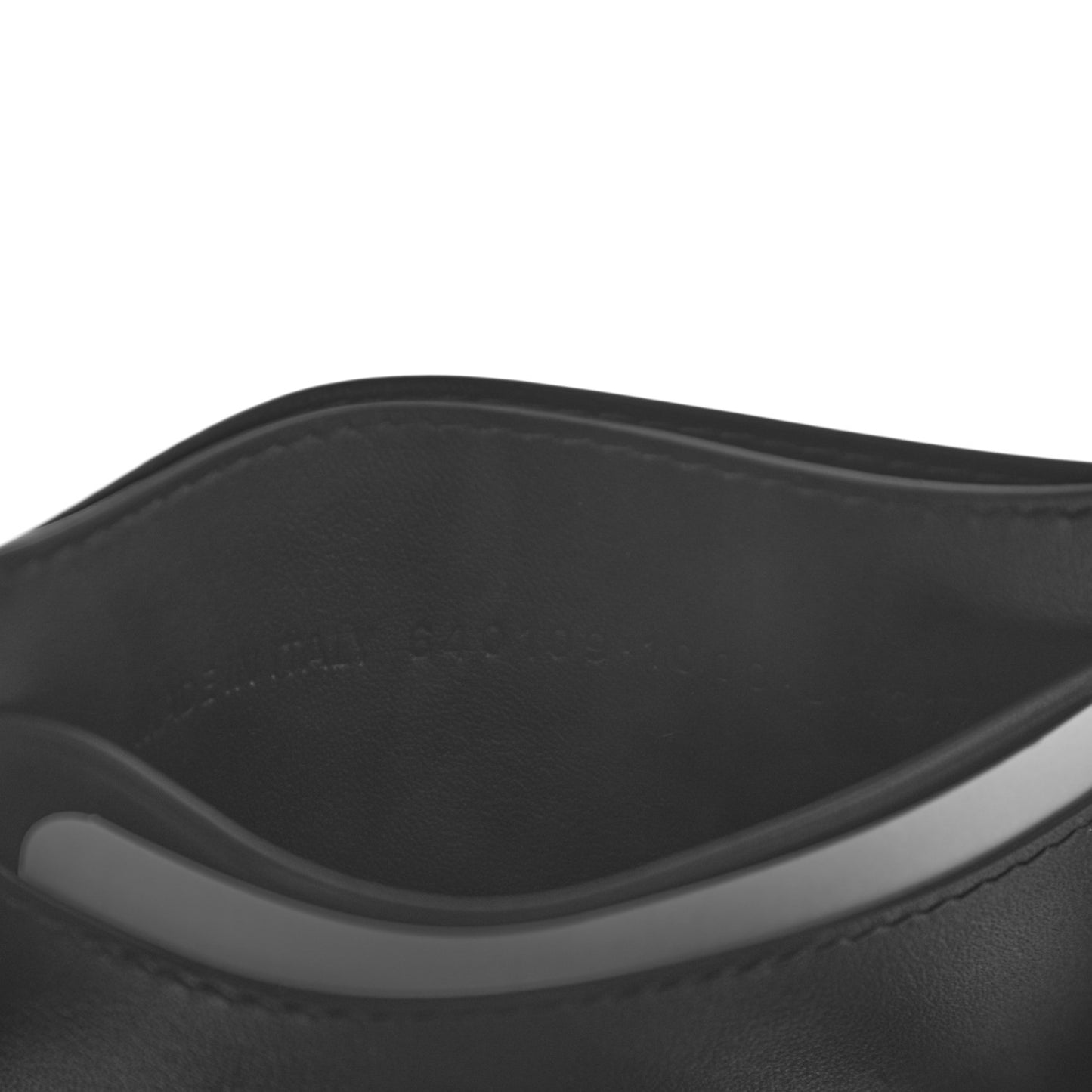 Smooth Calfskin Neo Classic Gold Hardware City Card Case Black