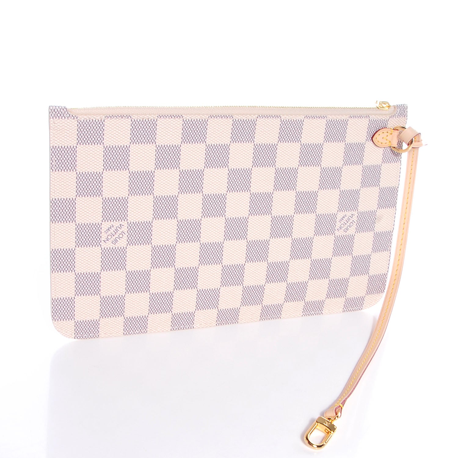 Louis Vuitton Damier Azur Neverfull MM GM Pochette 3 of 7