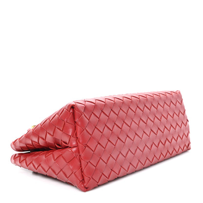 Bottega Veneta Nappa Intrecciato Small East West Andiamo Shoulder Bag Rosewood 4 of 10