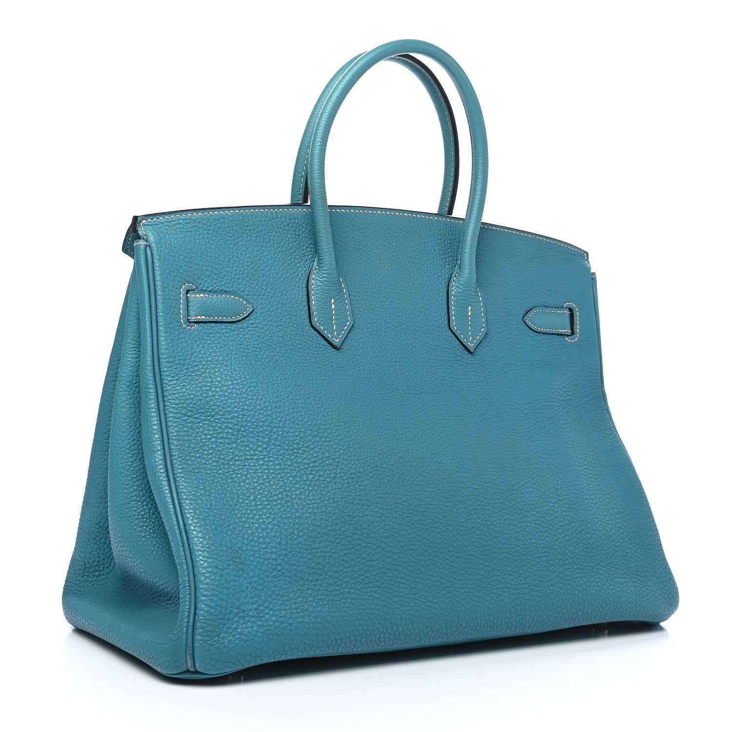 Hermes Togo Birkin 35 Blue Jean 3 of 9