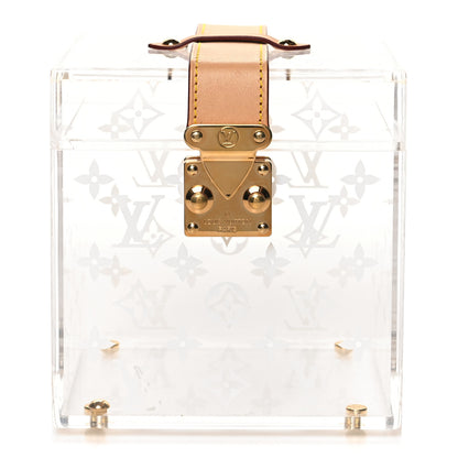 Louis Vuitton Transparent Plexiglass Cube Scott Box 1 of 10