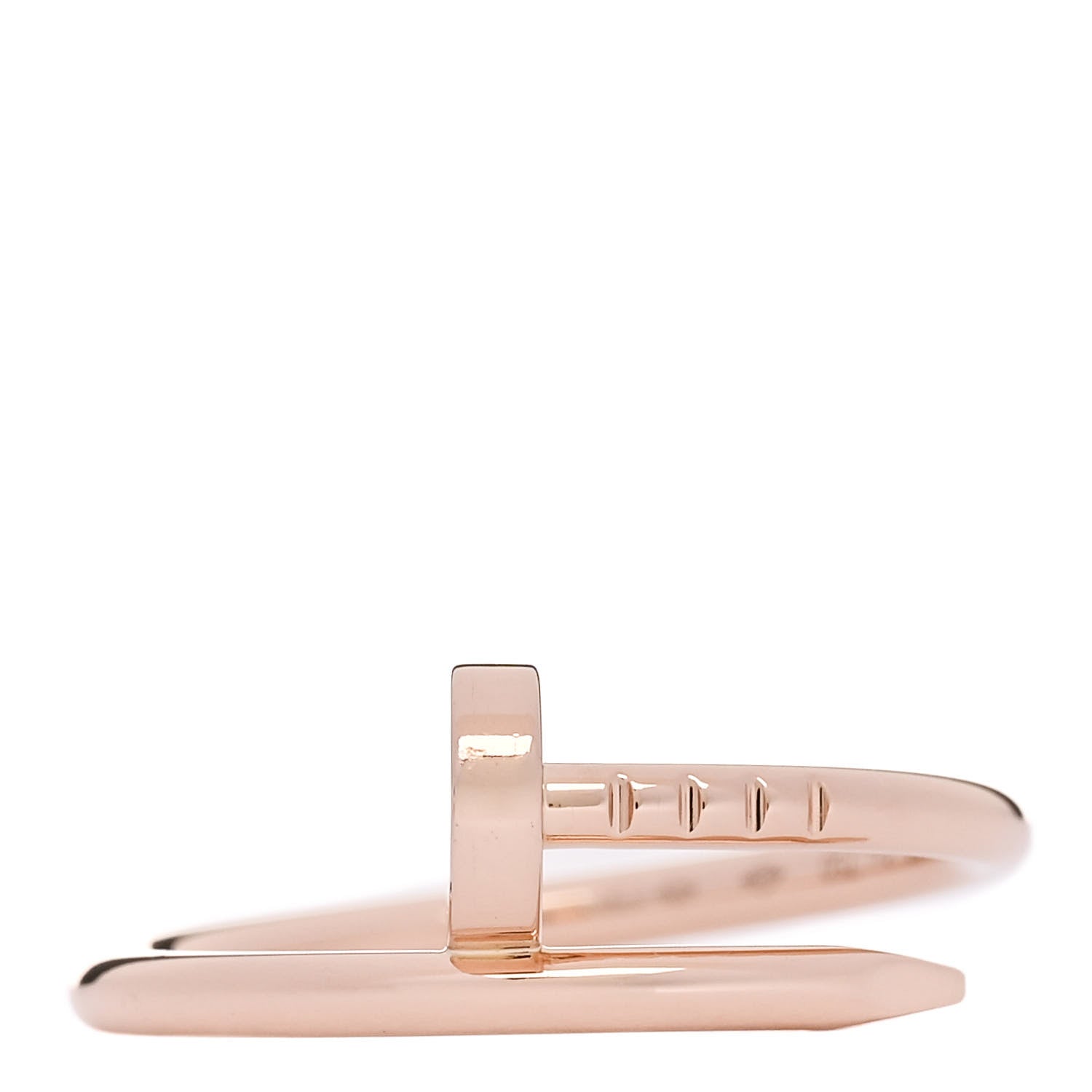 Cartier 18K Pink Gold Small Juste Un Clou Ring 52 6 1 of 6