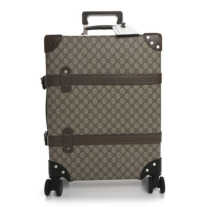 Gucci Supreme Monogram Globe-Trotter Carry-On Brown 1 of 15