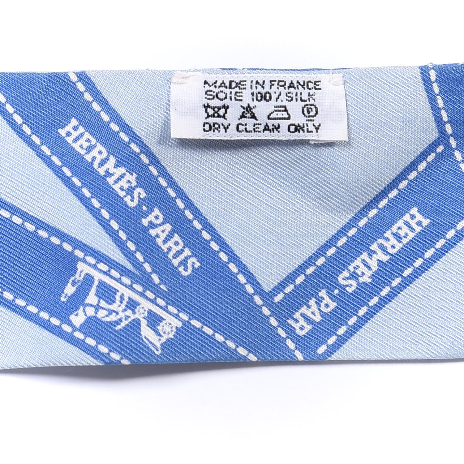Hermes Silk Bolduc Twilly Bleu 3 of 4