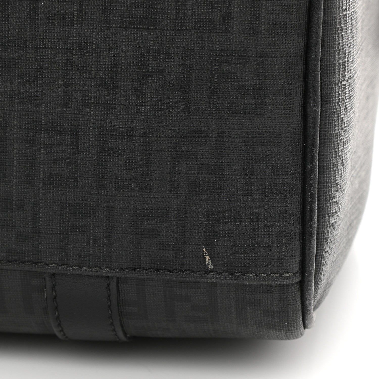 Fendi Zucchino Spalmati Vitello Small Boston Black 11 of 11