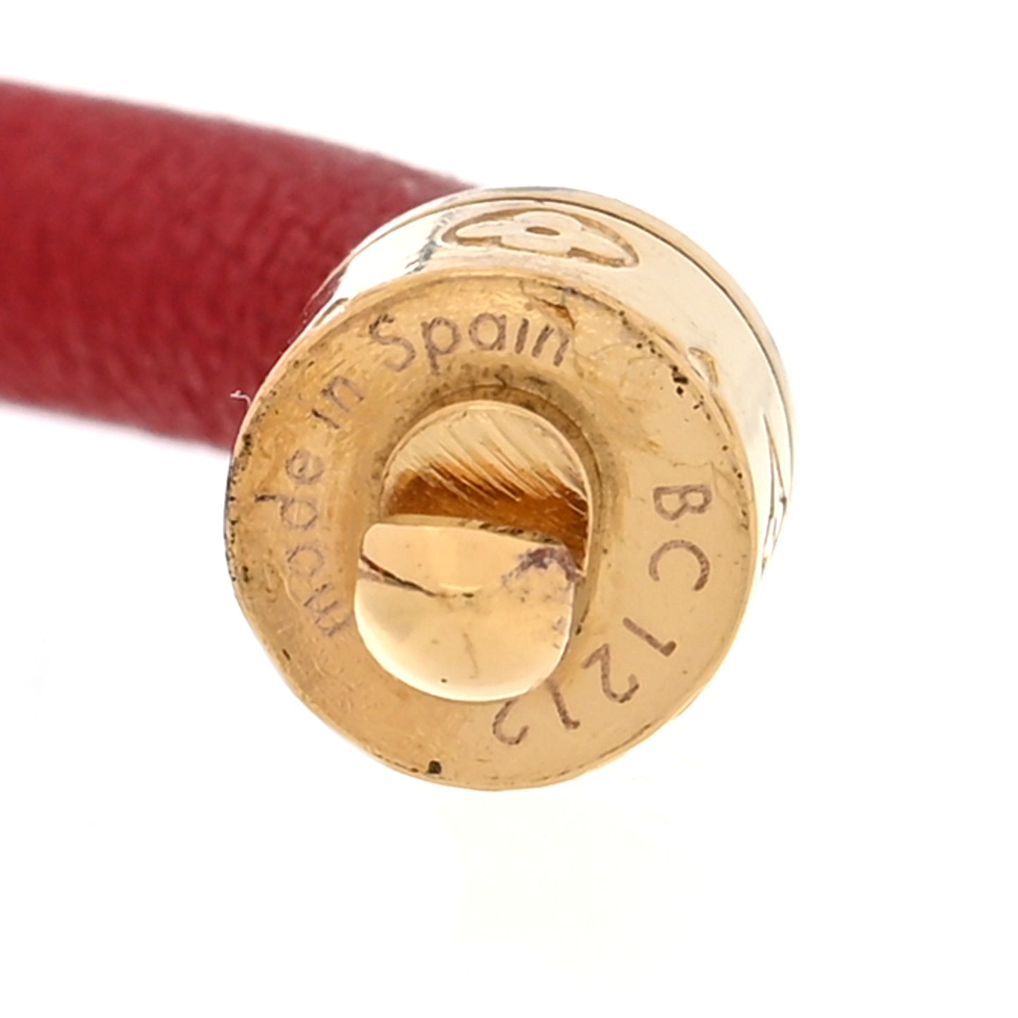 Monogram Daily Confidential Bracelet 17 Red