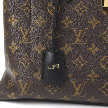 Louis Vuitton Monogram Flower Tote Black 12 of 13