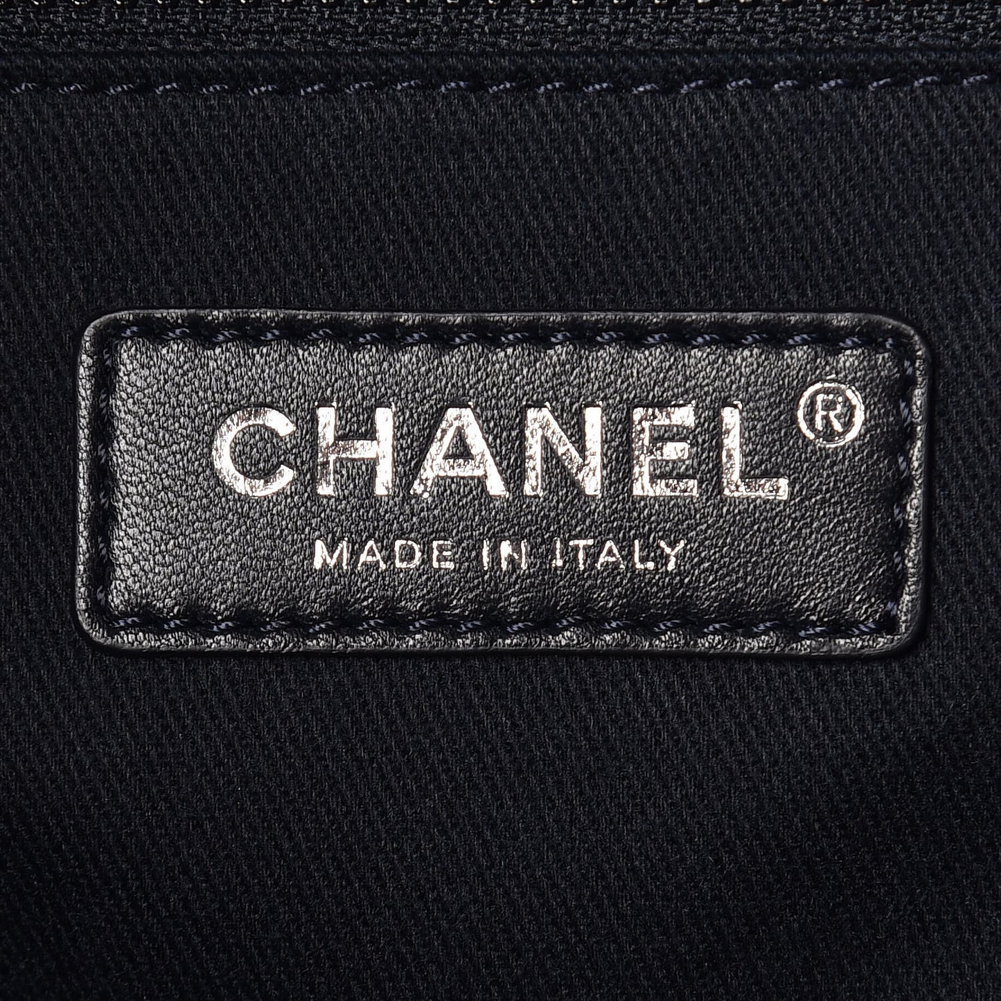 Denim Large Deauville Tote Dark Blue