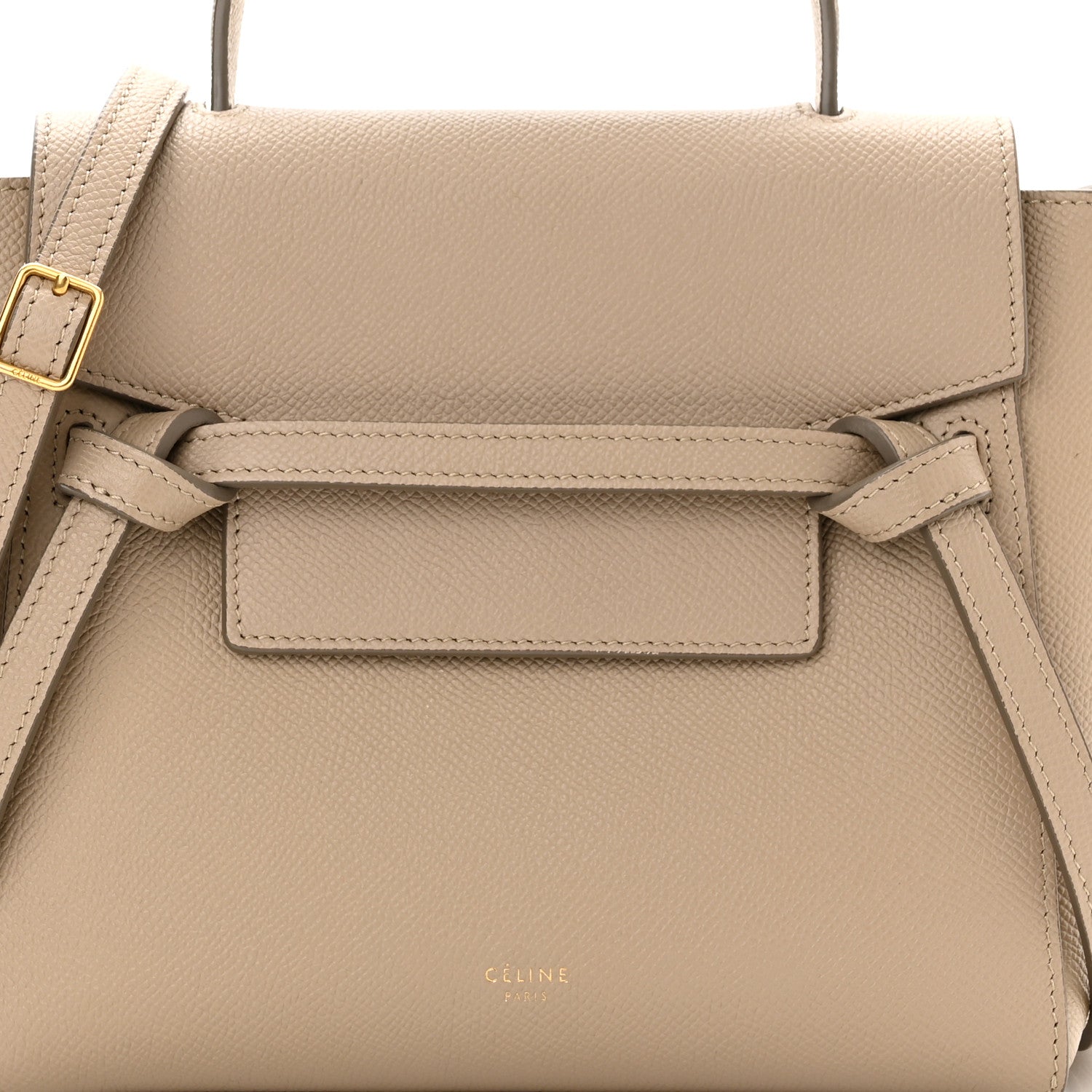 Celine Grained Calfskin Nano Belt Bag Light Taupe 7 of 9