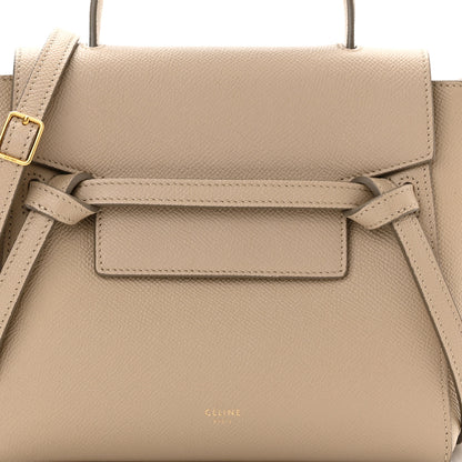 Celine Grained Calfskin Nano Belt Bag Light Taupe 7 of 9