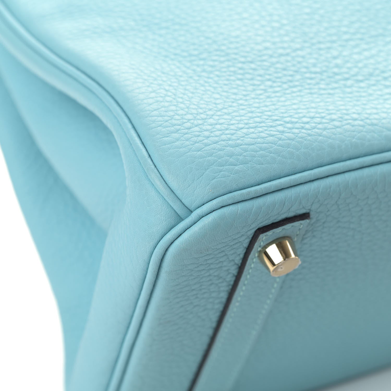 Hermes Togo Birkin 30 Bleu Atoll 8 of 11