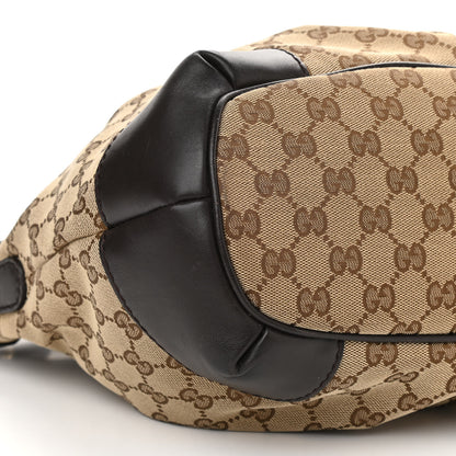 Gucci Monogram Medium Sukey Top Handle Dark Brown 9 of 14
