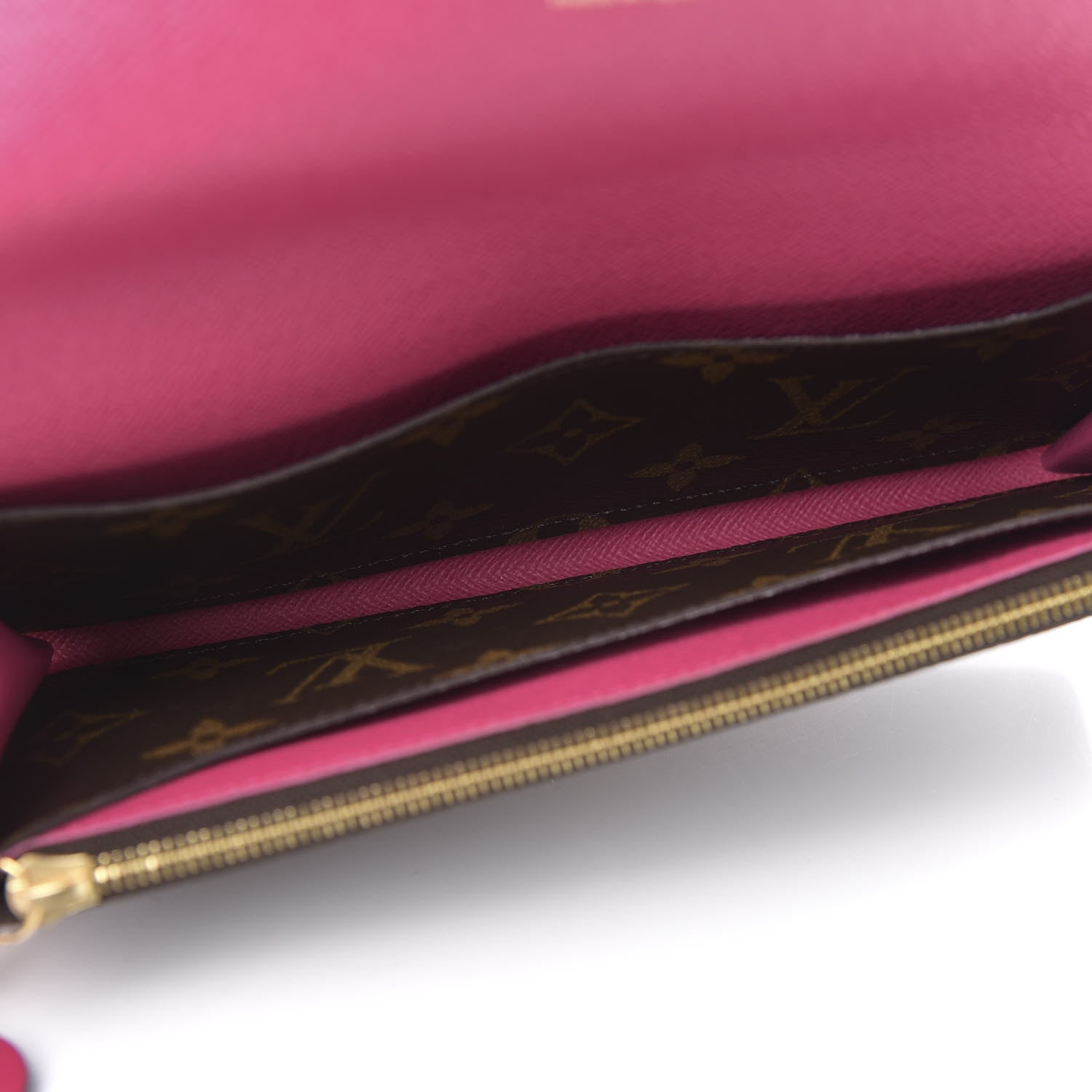 Louis Vuitton Monogram Bloom Flower Emilie Wallet 4 of 7