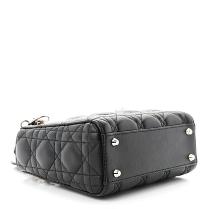 Christian Dior Lambskin Cannage Mini Lady Dior Black 4 of 10