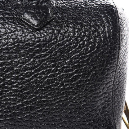Burberry Heritage Grain Medium Alchester Bowling Bag Black 12 of 14