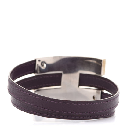 Hermes Chevre Mysore Pousse Pousse Bracelet Ultraviolet 3 of 5