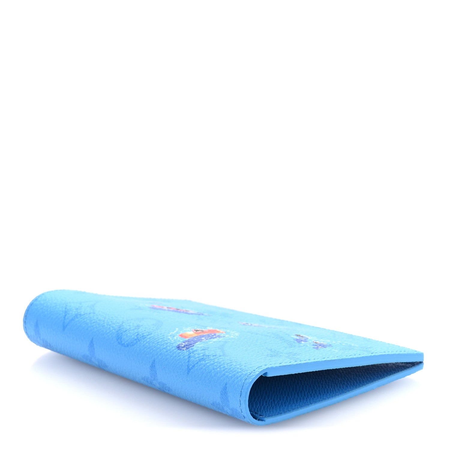 Louis Vuitton Monogram Sports Passport Cover Pool Blue 4 of 7