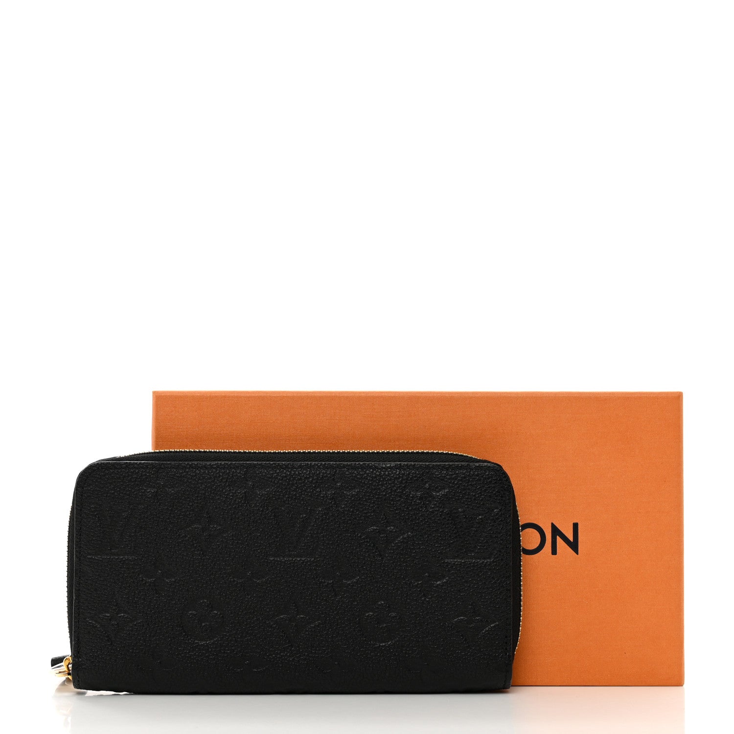 Louis Vuitton Empreinte Zippy Wallet Black 7 of 7