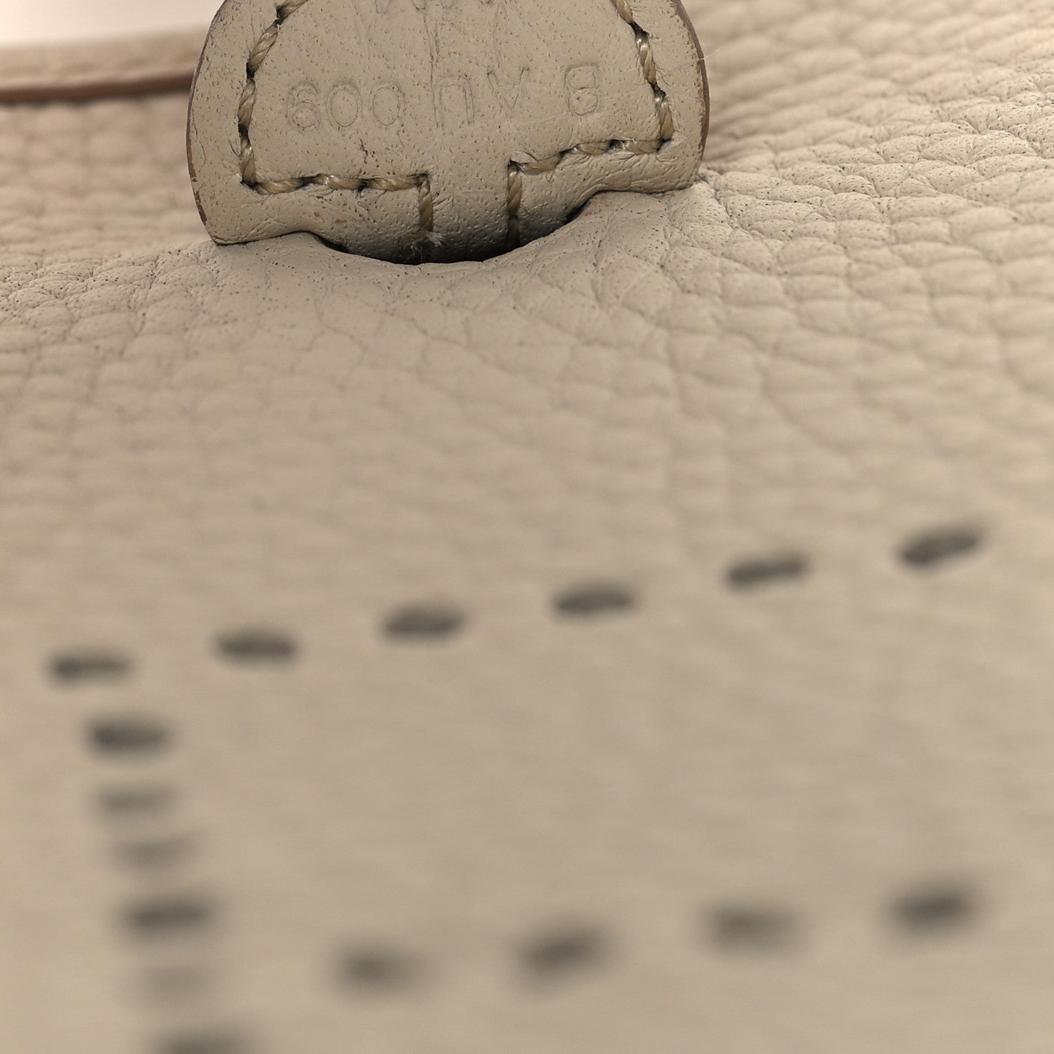 Hermes Taurillon Clemence Amazone Evelyne TPM Beton 1847999