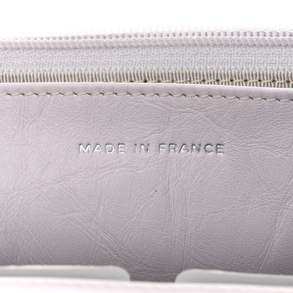 Chanel Aged Calfskin Quilted Reissue Wallet On Chain WOC White 7 of 12
