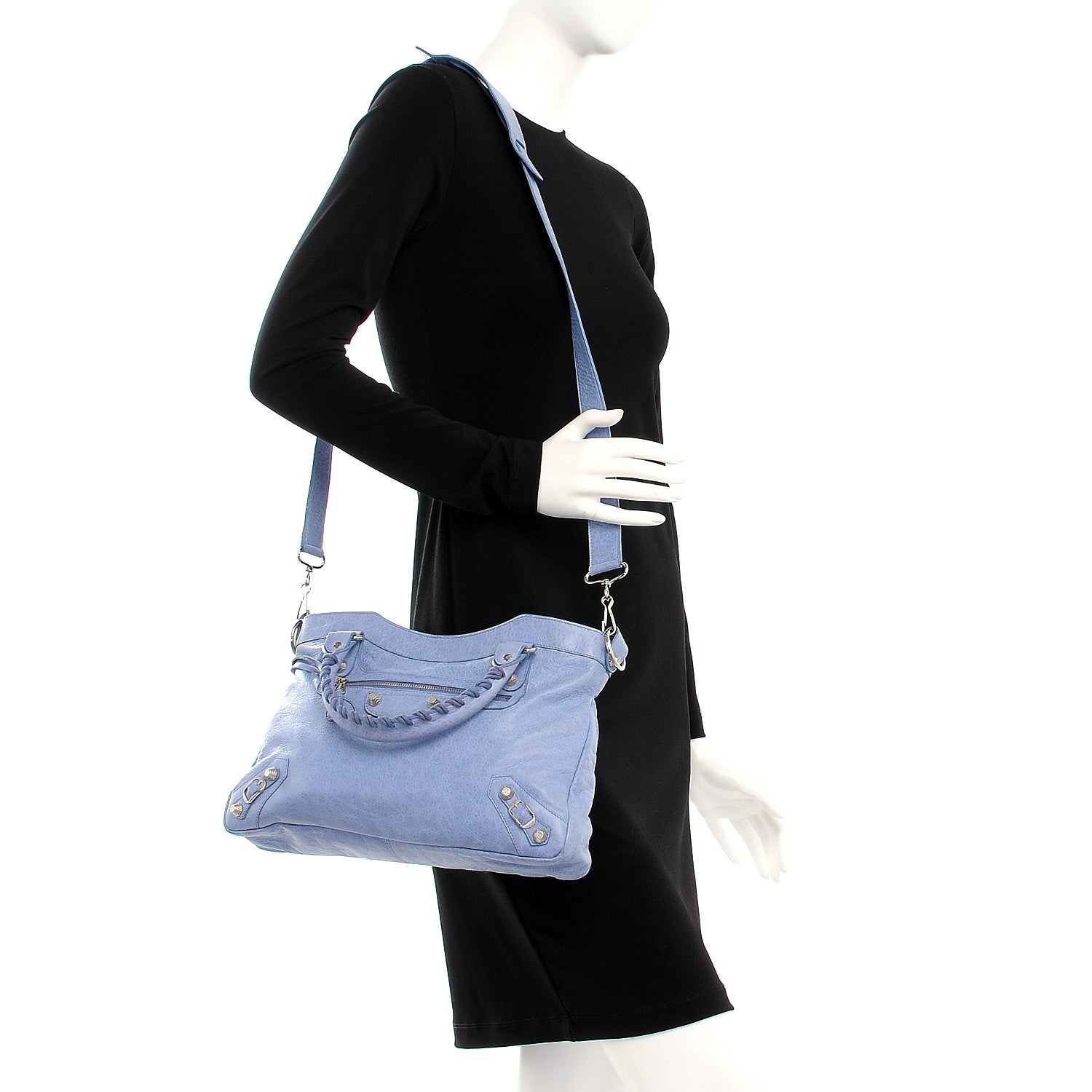 Balenciaga Agneau Giant 12 Silver Hardware Town Nuage 2 of 12