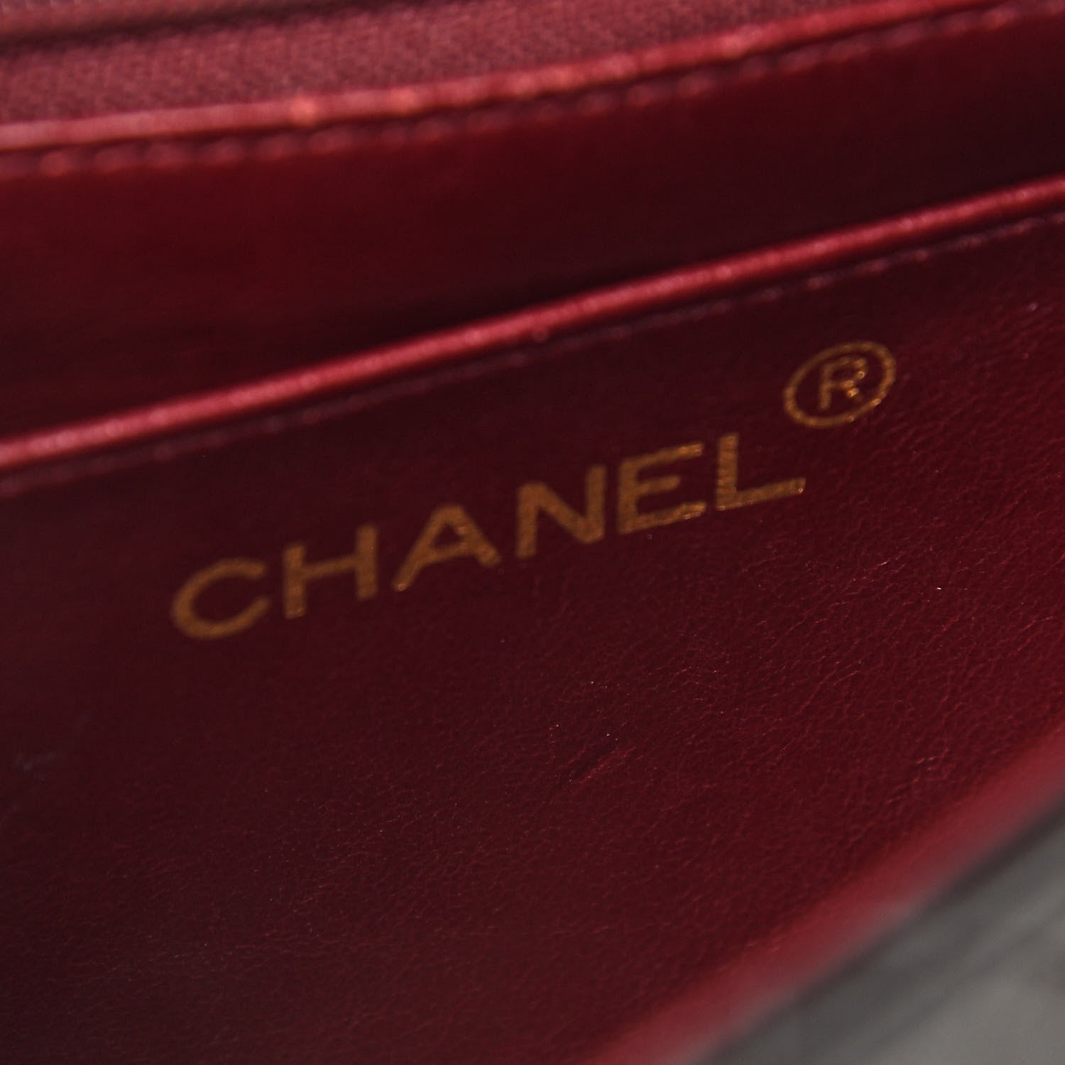 Chanel Lambskin Quilted Mini Square Flap Black 6 of 9
