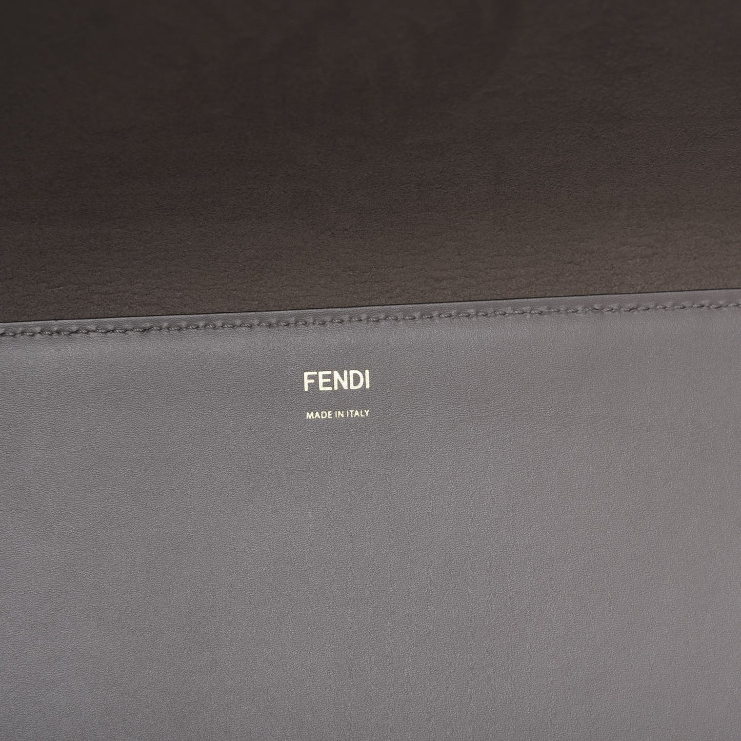 Vitello King Plexiglass Logo Embossed Large Fendi Sunshine Shopper Tote Moon