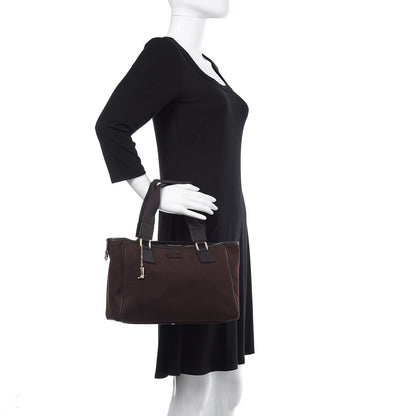 Gucci Canvas Tote Brown 2 of 13