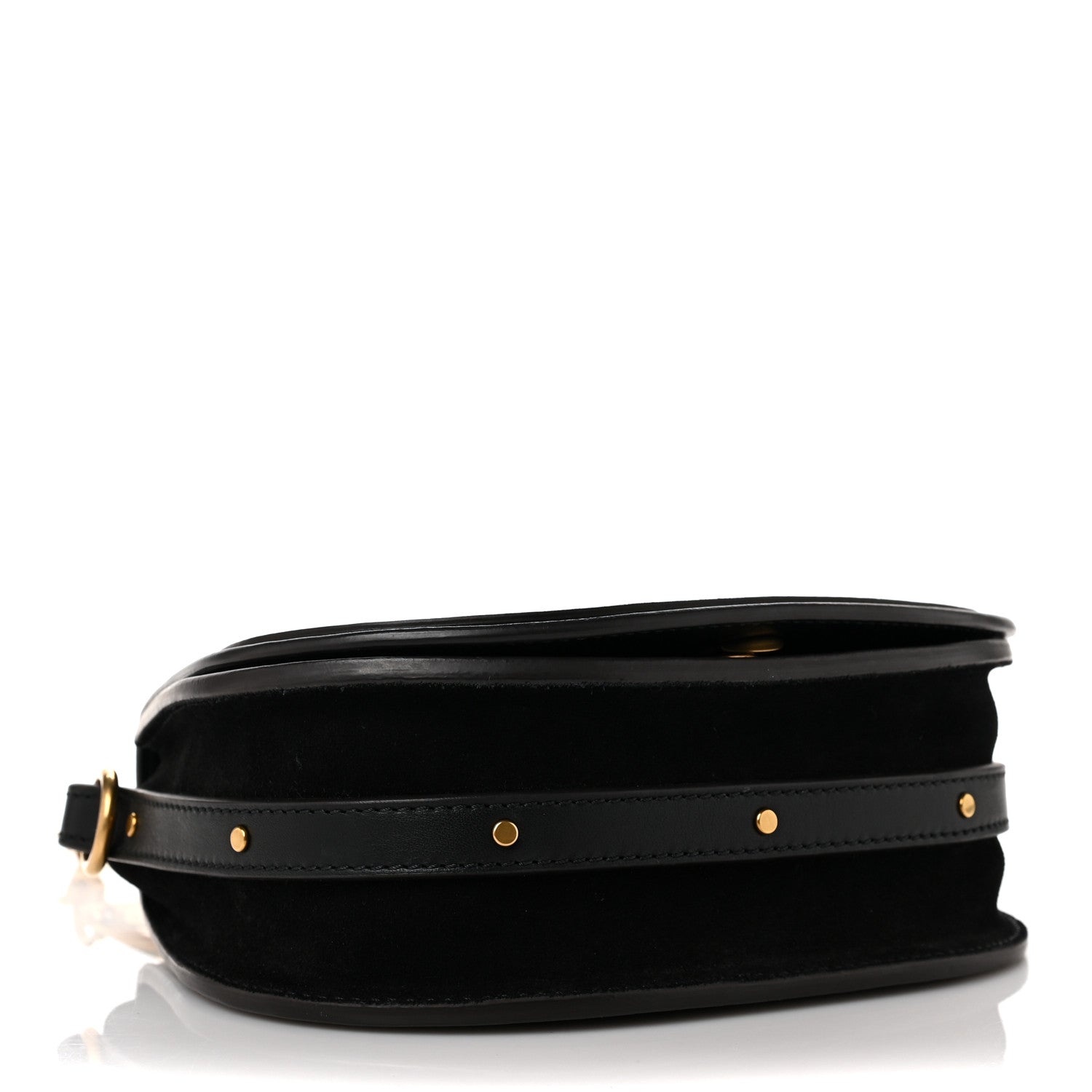 Chloe Calfskin Small Nile Bracelet Bag Black 4 of 10