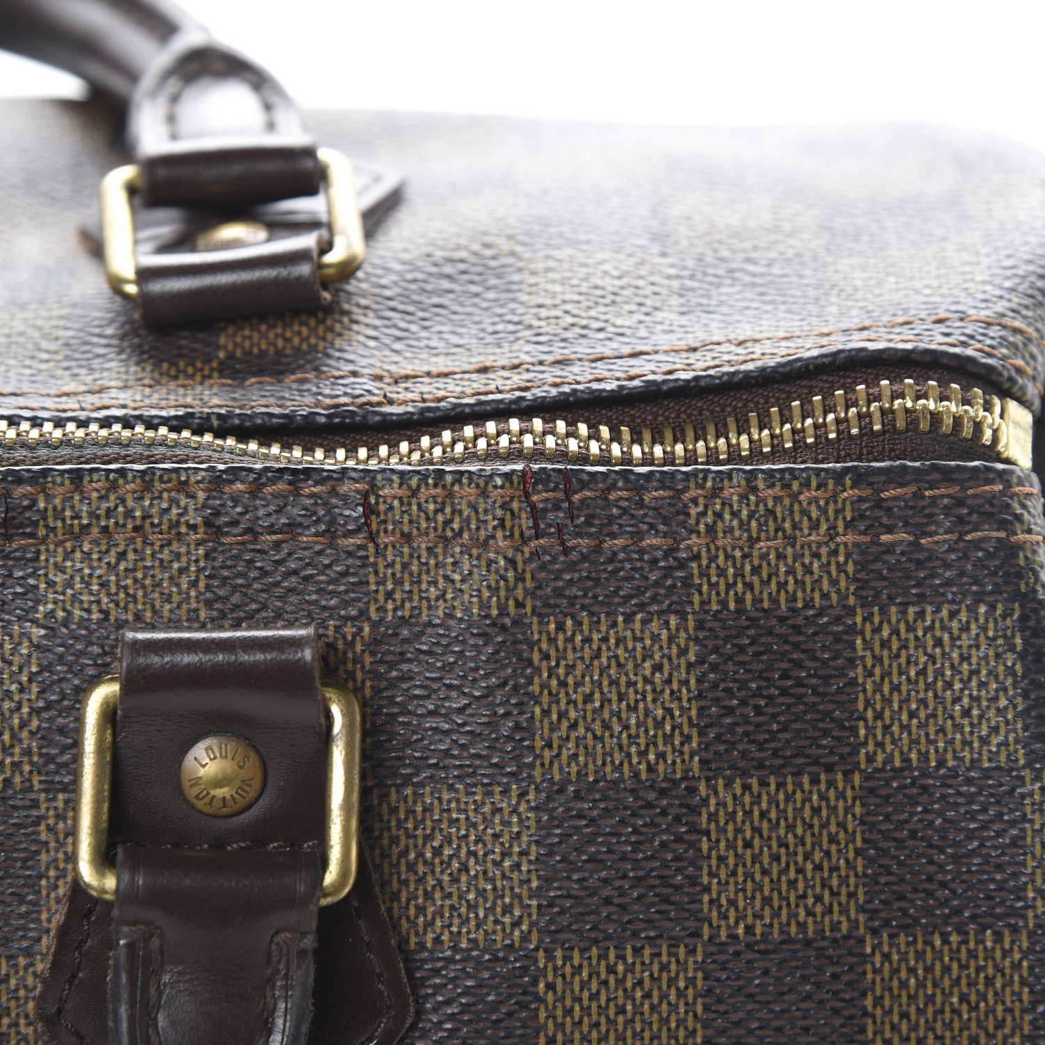 Louis Vuitton Damier Ebene Speedy 30 13 of 21