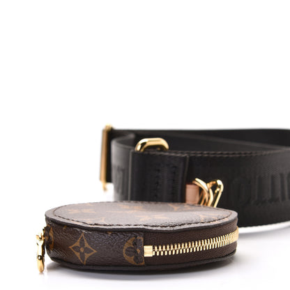 Louis Vuitton Monogram Multi Pochette Accessories Bandouliere Shoulder Strap Black 6 of 6