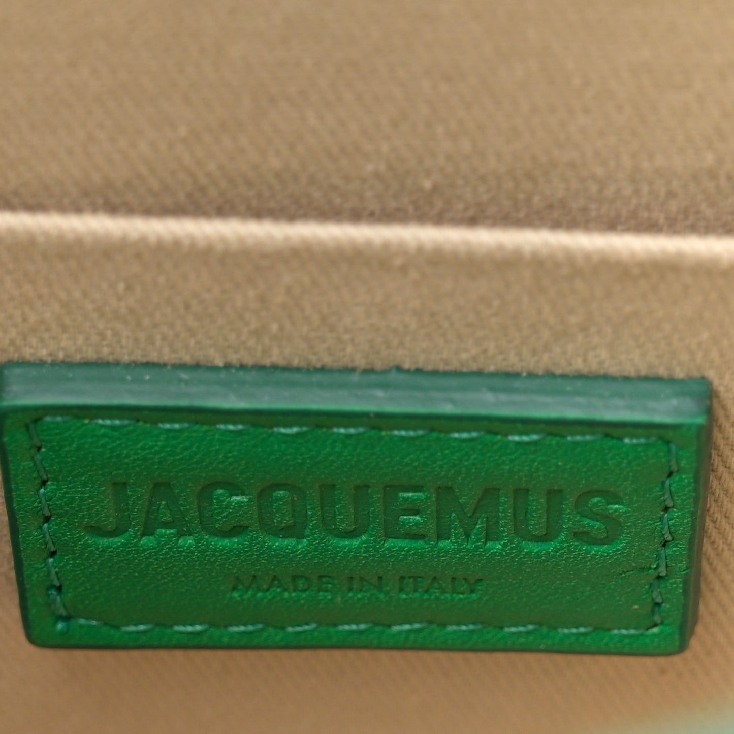 Calfskin Le Grand Chiquito Green