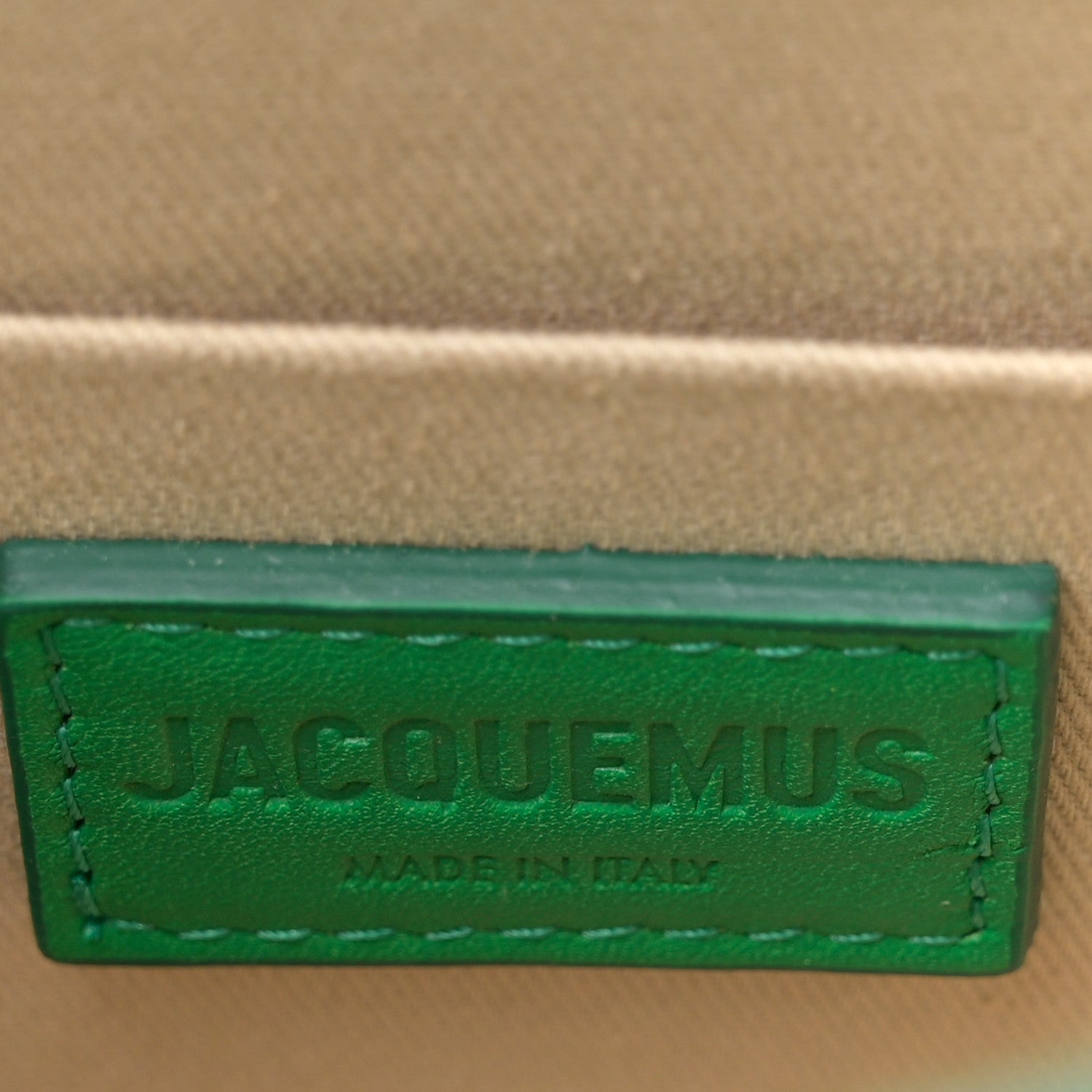 Jacquemus Calfskin Le Grand Chiquito Green 10 of 21