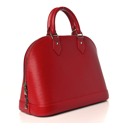 Louis Vuitton Epi Alma PM Carmine 3 of 8