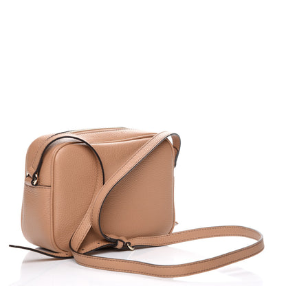 Gucci Pebbled Calfskin Small Soho Disco Bag Camelia 3 of 8