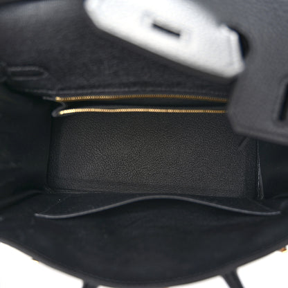 Hermes Togo Birkin 25 Black 5 of 13
