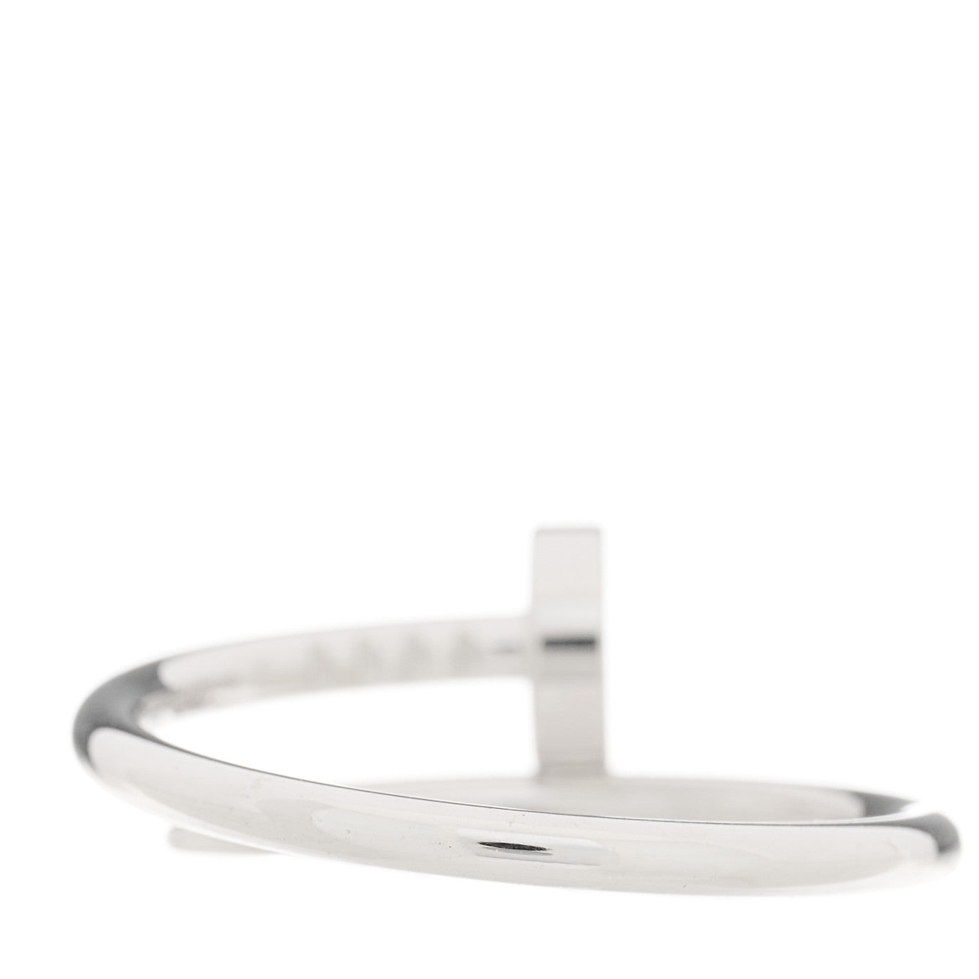 18K White Gold Small Juste Un Clou Ring 53 6.25