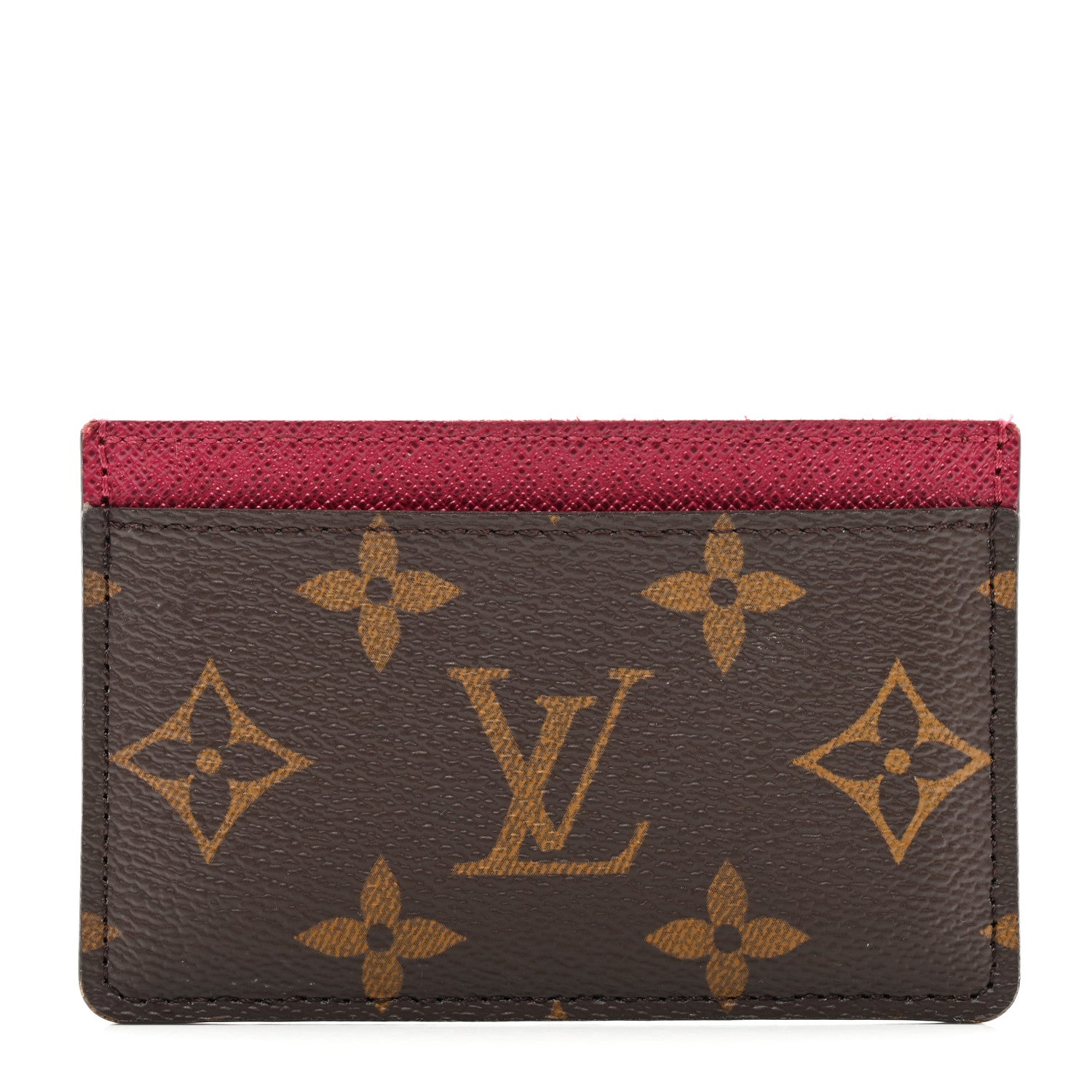 Louis Vuitton Monogram Card Holder Fuchsia 1 of 7