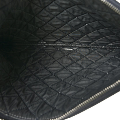 Chanel Canvas Sequins Medium Deauville Cosmetic Pouch Grey 5 of 7