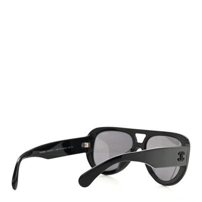 Chanel Resin Polarized Sunglasses 5423-B-A Black 4 of 8
