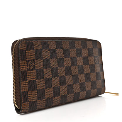 Louis Vuitton Damier Ebene Zippy Organizer Wallet 3 of 6