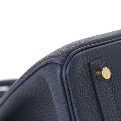 Hermes Togo Birkin 30 Bleu Nuit 9 of 17