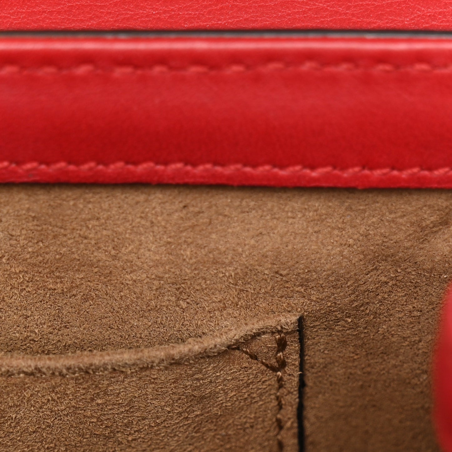 GG Supreme Monogram Calfskin Small Padlock Shoulder Bag Beige Hibiscus Red New Rosette