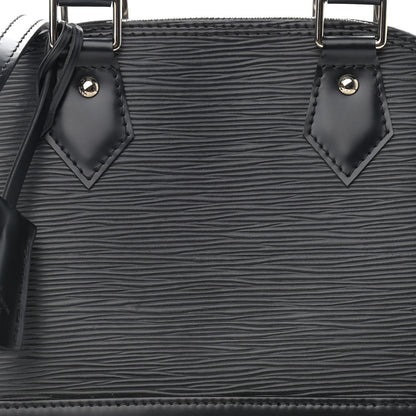 Louis Vuitton Epi Alma BB Black 9 of 11