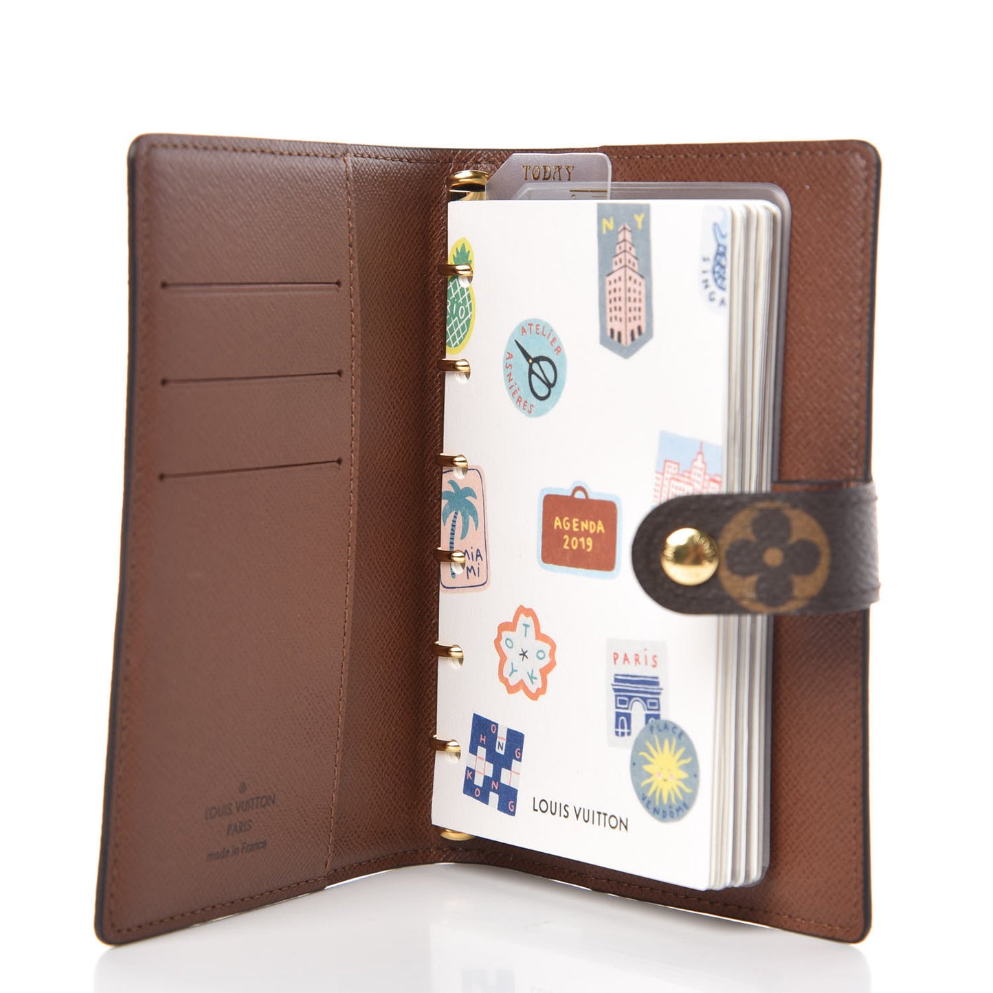 Monogram Small Ring Agenda
