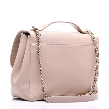 Chanel Caviar Quilted Large Business Affinity Flap Beige 3 of 12