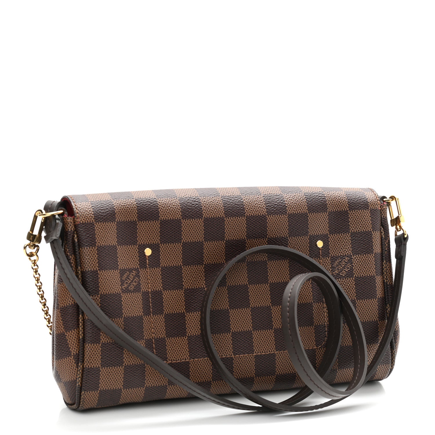 Louis Vuitton Damier Ebene Favorite MM 3 of 11
