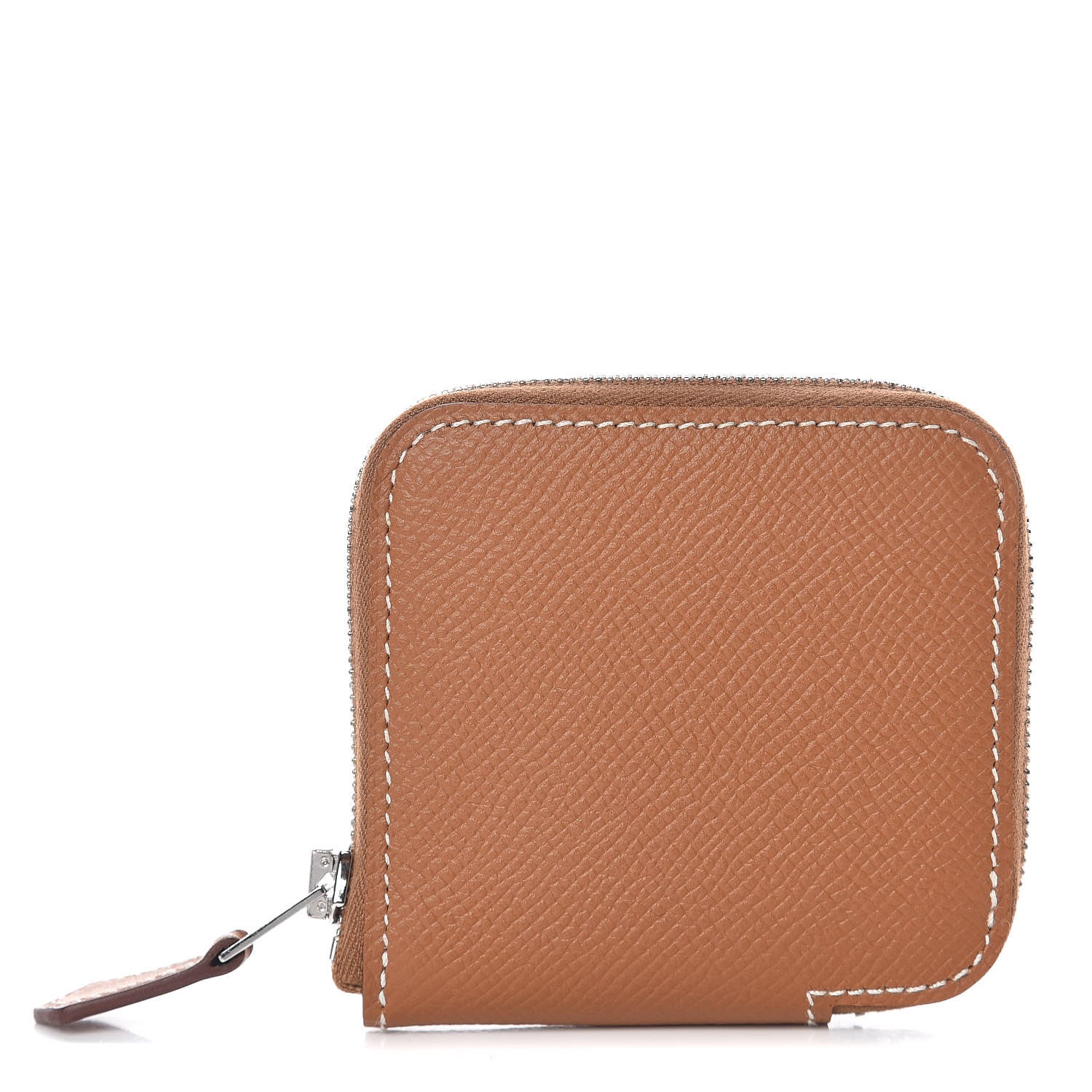 Hermes Epsom Silk'in Coin Purse Gold 1 of 8